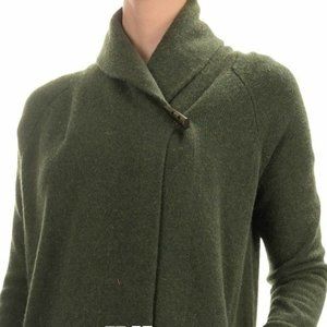 NEW with TAG LUXURY Yak 30% Wool 70% Oversized Duster Cardigan Coat L / XL